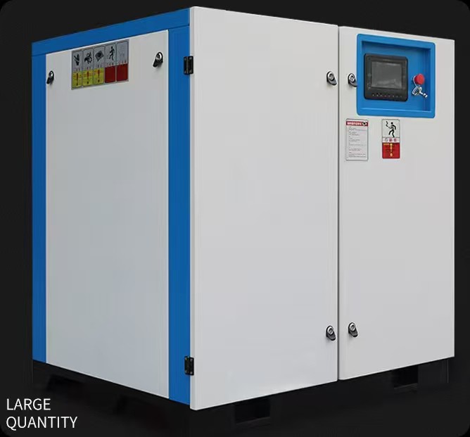 เครื่องอัดอากาศแบบสกรู 7.5kw เครื่องอัดอากาศความถี่ตัวแปรแม่เหล็กถาวร