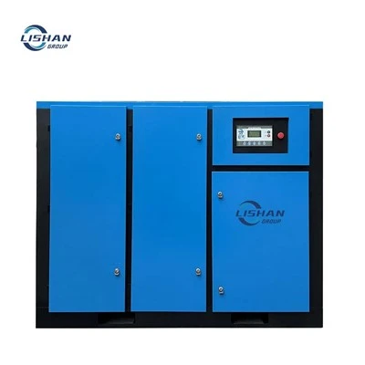 เครื่องอัดอากาศแบบสกรูความเร็วคงที่แบบไดรฟ์ตรง 75kw