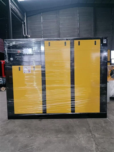 เครื่องอัดอากาศแบบสกรู VSD ของ Linyi Lishan จัดส่งไปต่างประเทศ