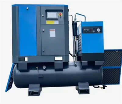 เครื่องอัดอากาศแบบสกรูอินเวอร์เตอร์ 15 KW สี่-ใน-