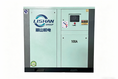 เครื่องอัดอากาศแบบสกรูแม่เหล็กถาวรอุตสาหกรรมขนาด 75kW 8Bar